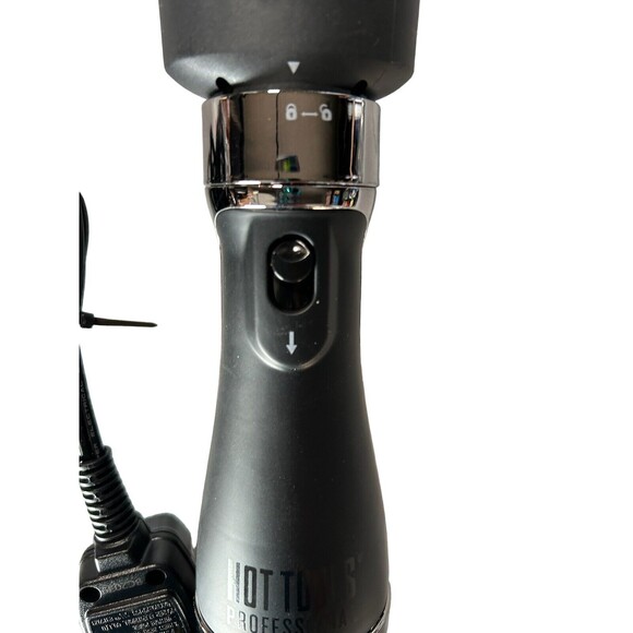 Hot Tools Black Gold Blowout Volumizer Hair Styler Detach Brush Model HT1091BG - Picture 4 of 12